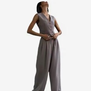 Womens Vest Pant set size M